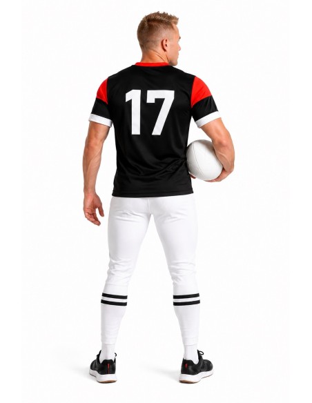 Costume da giocatore di rugby taglia L | Costumi per adulti Il Re del Carnevale